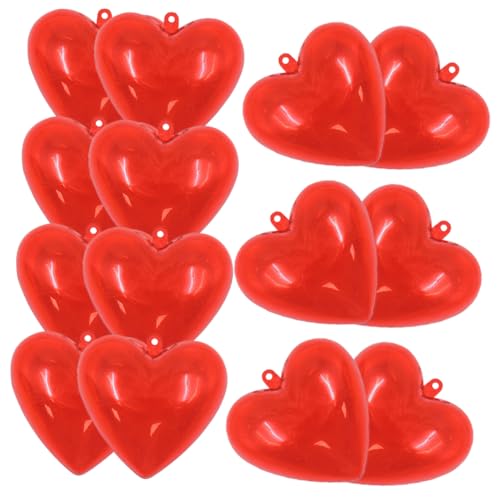 HAWILLOSCH 14Stücke Füllbare Herz Kugeln für DIY Hochzeitsdekoration und Valentinstagsgeschenke Leicht und Langlebig für Kreative und Festtagsdekorationen HAWILLOSCH 14Stücke Füllbare Herz Kugeln für DIY Hochzeitsdekoration und Valentinstagsgeschenke Leicht und Langlebig für Kreative und Festtagsdekorationen von HAWILLOSCH