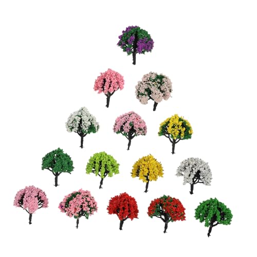 HAWILLOSCH 15 Stück Blumenbaum Simulationsmodell Miniaturbäume Mini -Baum Miniaturen Modellbäume Landschaftsmodellbaum Landschaftsbaummodell Kleine Bäume Zur Dekoration Mini-Baum Plastik HAWILLOSCH 15 Stück Blumenbaum Simulationsmodell Miniaturbäume Mini -Baum Miniaturen Modellbäume Landschaftsmodellbaum Landschaftsbaummodell Kleine Bäume Zur Dekoration Mini-Baum Plastik von HAWILLOSCH