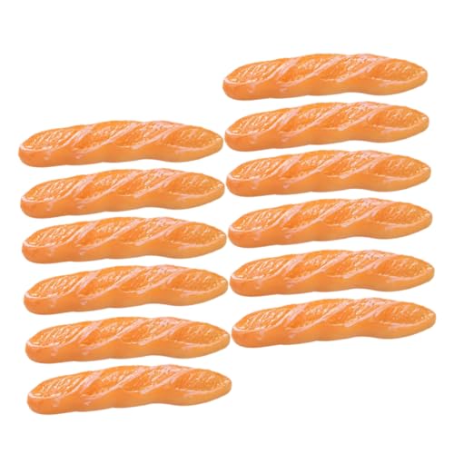 HAWILLOSCH 16 Stücke Mini Brot Sticks Harz Handwerk Simulation Mini Laib Brot Für Bakest Mini von HAWILLOSCH