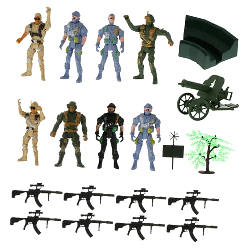 HAWILLOSCH 19 Stück/1 Set Simulierte Soldaten Modell DIY Soldat Modell Kunststoff Soldat Spielzeug Modell HAWILLOSCH 19 Stück/1 Set Simulierte Soldaten Modell DIY Soldat Modell Kunststoff Soldat Spielzeug Modell von HAWILLOSCH