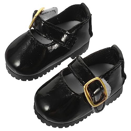 HAWILLOSCH 1Paar Mädchenpuppen Lederschuhe Elegante Puppenschuhe für Puppen Bequemes PU Material Süßes und Exquisites Design für Kreatives Verkleiden HAWILLOSCH 1Paar Mädchenpuppen Lederschuhe Elegante Puppenschuhe für Puppen Bequemes PU Material Süßes und Exquisites Design für Kreatives Verkleiden von HAWILLOSCH