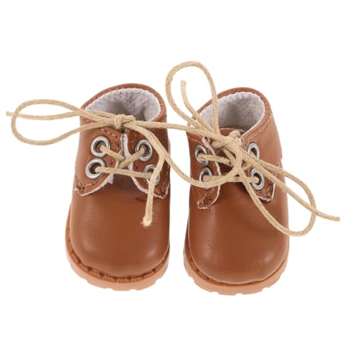 HAWILLOSCH 1Paar Puppenschuhe für Puppen Simulierte Puppenschuhe Einfaches Design Zubehör für Puppen Komfortabel HAWILLOSCH 1Paar Puppenschuhe für Puppen Simulierte Puppenschuhe Einfaches Design Zubehör für Puppen Komfortabel von HAWILLOSCH