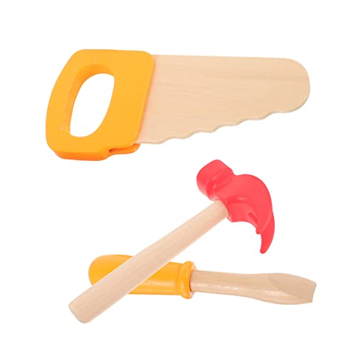 HAWILLOSCH 1Satz Holzwerkzeugset für Teiliges Spielzeugset mit Hammer Schraubendreher und Säge Simulationsspielzeug zur Praktischer Fähigkeiten und Kognitiver Entwicklung Leicht HAWILLOSCH 1Satz Holzwerkzeugset für Teiliges Spielzeugset mit Hammer Schraubendreher und Säge Simulationsspielzeug zur Praktischer Fähigkeiten und Kognitiver Entwicklung Leicht von HAWILLOSCH