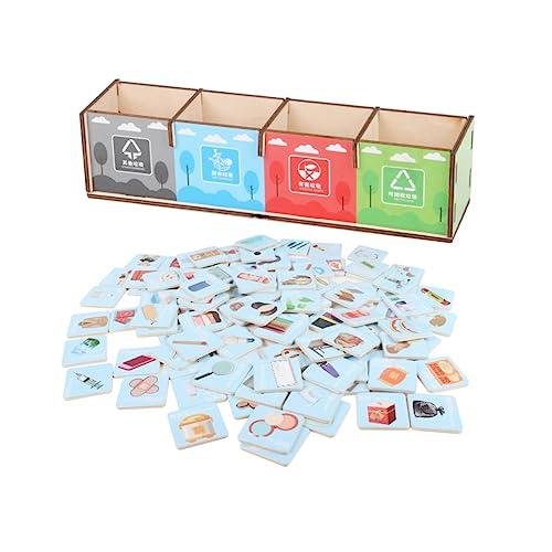 HAWILLOSCH 1Satz Lernspielzeug zur Mülltrennung Pädagogisches Holzspielzeug für Umweltbewusstsein Langlebig und Sicher für Frühe Erziehung und Spielerisches Lernen HAWILLOSCH 1Satz Lernspielzeug zur Mülltrennung Pädagogisches Holzspielzeug für Umweltbewusstsein Langlebig und Sicher für Frühe Erziehung und Spielerisches Lernen von HAWILLOSCH