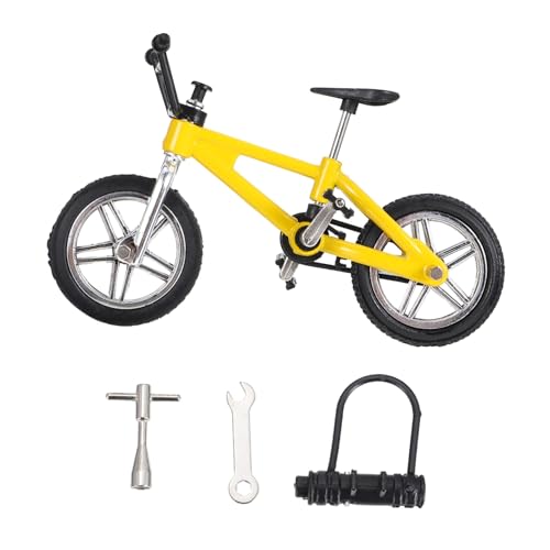 HAWILLOSCH 1Satz Mini Finger Fahrrad Modell Bewegliches Fingerbike aus Legierung für Schreibtischspiele und Dekoration Langlebig und Detailreich für Sammler HAWILLOSCH 1Satz Mini Finger Fahrrad Modell Bewegliches Fingerbike aus Legierung für Schreibtischspiele und Dekoration Langlebig und Detailreich für Sammler von HAWILLOSCH