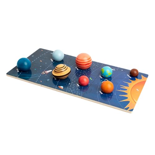 HAWILLOSCH 1satz Holz-Planet-Puzzle Für Junge Mädchen Lernspielzeug Raumkognition Und Gedächtnis Pädagogisches Puzzle Der Planeten des Sonnensystems Spaßiges Interaktives Spielzeug Für HAWILLOSCH 1satz Holz-Planet-Puzzle Für Junge Mädchen Lernspielzeug Raumkognition Und Gedächtnis Pädagogisches Puzzle Der Planeten des Sonnensystems Spaßiges Interaktives Spielzeug Für von HAWILLOSCH