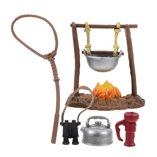HAWILLOSCH 1Satz Simuliertes Outdoor Camping Ausrüstungsset für Teiliges Rollenspielen und Kreativität im Freien und Wasserkocher HAWILLOSCH 1Satz Simuliertes Outdoor Camping Ausrüstungsset für Teiliges Rollenspielen und Kreativität im Freien und Wasserkocher von HAWILLOSCH