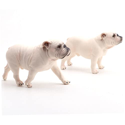 HAWILLOSCH 1Stück PVC Simulation Figur Haustier Hund Modell Kinderspielzeug Dekoration Walking Bulldog Realistisches Design für Zuhause Büro Auto und Schrank Verarbeitung HAWILLOSCH 1Stück PVC Simulation Figur Haustier Hund Modell Kinderspielzeug Dekoration Walking Bulldog Realistisches Design für Zuhause Büro Auto und Schrank Verarbeitung von HAWILLOSCH