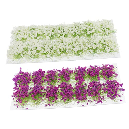 HAWILLOSCH 2 Boxen Grasschuppen Tischplatte Aus Grünem Gras, Synthetik Scheibengardinen Gefälschtes Grasmodell Grasverzierung Mini-Gras-Cluster Selber Machen Miniatur Hausschmuck Harz HAWILLOSCH 2 Boxen Grasschuppen Tischplatte Aus Grünem Gras, Synthetik Scheibengardinen Gefälschtes Grasmodell Grasverzierung Mini-Gras-Cluster Selber Machen Miniatur Hausschmuck Harz von HAWILLOSCH