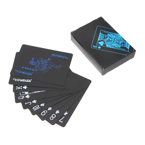 HAWILLOSCH 2 Boxen wasserdichte Pokerkarten im Kreative Langlebige Spielkarten für Partys und Familienfeiern für Tischspiele und Unterhaltungen von HAWILLOSCH