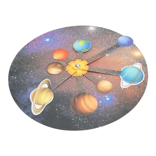 HAWILLOSCH 2 Sätze Planetary Model Materialpaket Modellbausätze für Solarspielzeug-Set Weltraumkinder Sonnensystem für Solarsystem -Kit -Modell Bausatz Solarsystem-Kit Papier von HAWILLOSCH
