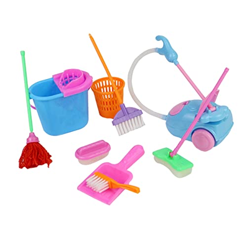 HAWILLOSCH 2 Sets Puppenhaus-reinigungsspielzeug-Set Miniatur-reinigungswerkzeuge für Kinder Puppenhaus-reinigungsspielzeug 9-teilig Zufällige Farbe HAWILLOSCH 2 Sets Puppenhaus-reinigungsspielzeug-Set Miniatur-reinigungswerkzeuge für Kinder Puppenhaus-reinigungsspielzeug 9-teilig Zufällige Farbe von HAWILLOSCH