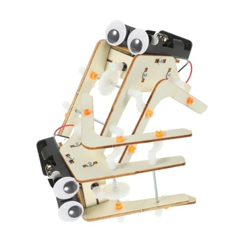 HAWILLOSCH Pädagogisches Spinnenroboter-kit 3D-roboterspielzeug Aus Holz Wissenschaftsspielzeug Für Jungen Und Mädchen von HAWILLOSCH