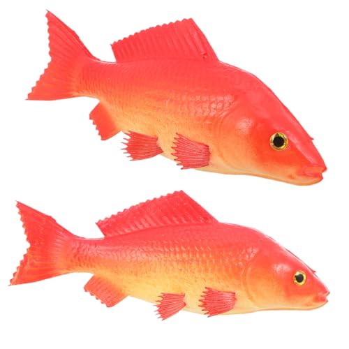 HAWILLOSCH 2 Stück Künstliches Fischmodell Realistische Simulation von Fischen für Dekoration und Bildung Fischfiguren für Schlafzimmer Kinderzimmer und Lehrmittel HAWILLOSCH 2 Stück Künstliches Fischmodell Realistische Simulation von Fischen für Dekoration und Bildung Fischfiguren für Schlafzimmer Kinderzimmer und Lehrmittel von HAWILLOSCH