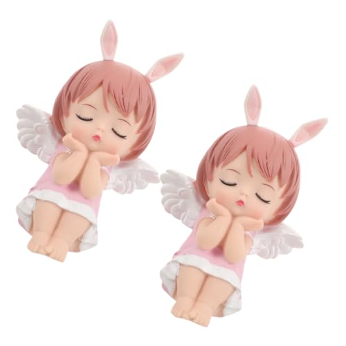 HAWILLOSCH 2 Stück Mädchen Kuchen Dekoration Puppe Figur Geburtstag Kuchen Flügel Figur Kuchen Dekorationen Mädchen Statue Prinz Puppe Figuren Für Taufe Miniaturen Kuchen Topper HAWILLOSCH 2 Stück Mädchen Kuchen Dekoration Puppe Figur Geburtstag Kuchen Flügel Figur Kuchen Dekorationen Mädchen Statue Prinz Puppe Figuren Für Taufe Miniaturen Kuchen Topper von HAWILLOSCH