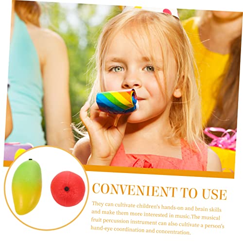 HAWILLOSCH 2 Stück Musikalische Obst Shaker Mango und Orange Robustes Kindermusikinstrument Pädagogisch Wertvolles Früchte Percussion zur Motorik und Konzentration für Kleinkinder HAWILLOSCH 2 Stück Musikalische Obst Shaker Mango und Orange Robustes Kindermusikinstrument Pädagogisch Wertvolles Früchte Percussion zur Motorik und Konzentration für Kleinkinder von HAWILLOSCH