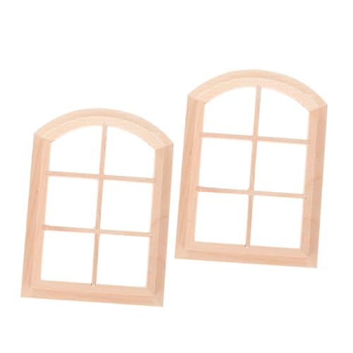 HAWILLOSCH Puppenhaus Fensterladen Miniatur Puppenhaus Bausatz Miniatur Türen Und Bogen Bilderrahmen Modell HAWILLOSCH Puppenhaus Fensterladen Miniatur Puppenhaus Bausatz Miniatur Türen Und Bogen Bilderrahmen Modell von HAWILLOSCH