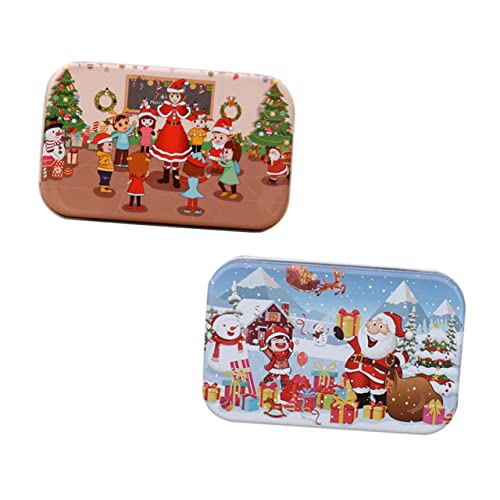 HAWILLOSCH 2 Stück Teiliges Weihnachts Holzpuzzle für Umweltfreundliches Lernspielzeug Fördert Hand Auge Koordination und Motorische Fähigkeiten Geeignet für Kleinkinder Cartoonmotiviertes HAWILLOSCH 2 Stück Teiliges Weihnachts Holzpuzzle für Umweltfreundliches Lernspielzeug Fördert Hand Auge Koordination und Motorische Fähigkeiten Geeignet für Kleinkinder Cartoonmotiviertes von HAWILLOSCH