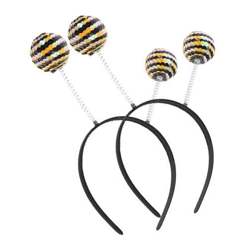 HAWILLOSCH 2 Stück Tentakel Insekten Cosplay Haarband Süßes Insekten Stirnband Für Kinderpartys Requisiten Kostümveranstaltungen Antennen Haarband Lustiges Haar Accessoire Zum Anziehen von HAWILLOSCH