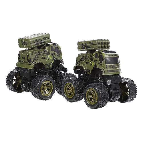 HAWILLOSCH 2 Stücke Inertialauto Spielzeug Vierräder Auto Modell Spielzeug Presse Go Fahrzeug Spielzeug Für Kinder von HAWILLOSCH