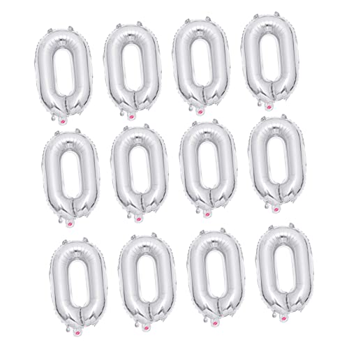 HAWILLOSCH 20 Stücke Kreative Aluminium Folie Ballons 16 Zoll Folie Kette Ballons Partei Liefert Runde Dekorative von HAWILLOSCH