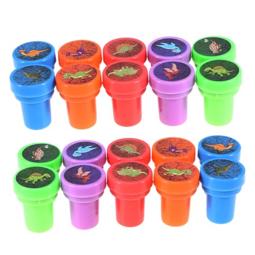 HAWILLOSCH 20 Stück Kinderstempel runder Stempel Kinderspielzeug Cartoon-Stempel HAWILLOSCH 20 Stück Kinderstempel runder Stempel Kinderspielzeug Cartoon-Stempel von HAWILLOSCH