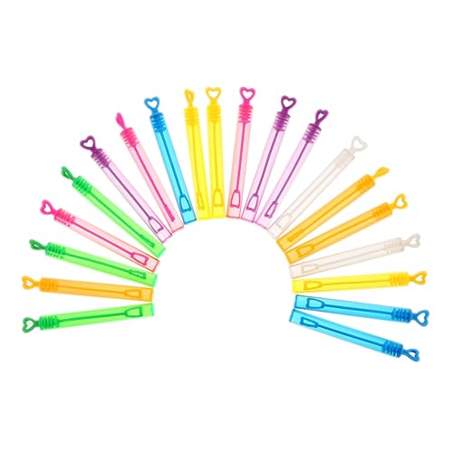 HAWILLOSCH 20 Stück Liebesblasenröhre kleine Blasenflaschen Zauberstab Für Bubble Party Gefälligkeiten Bubble Wand Partygeschenk Plastik Zufällige Farbe HAWILLOSCH 20 Stück Liebesblasenröhre kleine Blasenflaschen Zauberstab Für Bubble Party Gefälligkeiten Bubble Wand Partygeschenk Plastik Zufällige Farbe von HAWILLOSCH