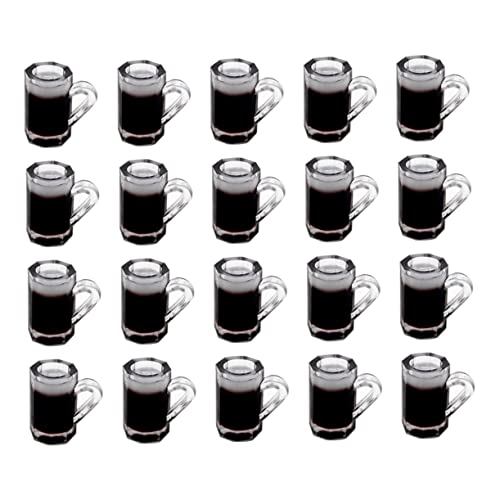 HAWILLOSCH 20 Stück Teiliges Miniatur Bierkrüge für Puppenhaus Robuste Dekorative Becher aus Hochwertigem Resin Zufällige Farben Zubehör für Kreative Bastelprojekte und Zufällige Farbe HAWILLOSCH 20 Stück Teiliges Miniatur Bierkrüge für Puppenhaus Robuste Dekorative Becher aus Hochwertigem Resin Zufällige Farben Zubehör für Kreative Bastelprojekte und Zufällige Farbe von HAWILLOSCH