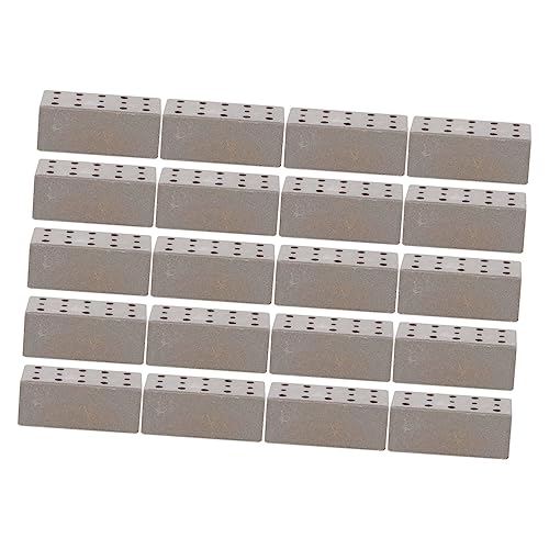 HAWILLOSCH 20 Stück Ziegelsimulationsmodell miniatursteine selber Machen winzige Ziegel simulierte Ziegelmodelle Bausteinzubehör Bausteine Bauen Mini-Steine, kleine Steine Ton HAWILLOSCH 20 Stück Ziegelsimulationsmodell miniatursteine selber Machen winzige Ziegel simulierte Ziegelmodelle Bausteinzubehör Bausteine Bauen Mini-Steine, kleine Steine Ton von HAWILLOSCH