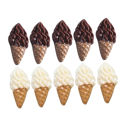 HAWILLOSCH 20Stücke Eiscreme Requisiten DIY Zubehör für Puppenhaus Miniaturszenen Dekoration für Kreative Mikrolandschaften und Stilvolle Mini Deko HAWILLOSCH 20Stücke Eiscreme Requisiten DIY Zubehör für Puppenhaus Miniaturszenen Dekoration für Kreative Mikrolandschaften und Stilvolle Mini Deko von HAWILLOSCH