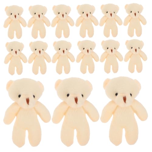 HAWILLOSCH 20Stücke Mini Bärenanhänger Plüschspielzeug Niedliche Bärenfiguren für Schlüsselanhänger Rucksack und Deko Vielseitig Einsetzbar Bär Ornament HAWILLOSCH 20Stücke Mini Bärenanhänger Plüschspielzeug Niedliche Bärenfiguren für Schlüsselanhänger Rucksack und Deko Vielseitig Einsetzbar Bär Ornament von HAWILLOSCH