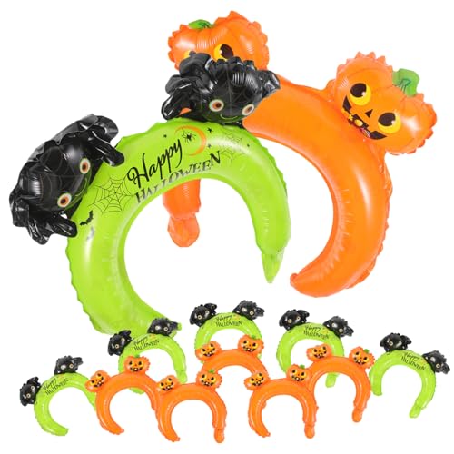 HAWILLOSCH Cartoon Halloween Sulies Ballon-haarband 20 Stück Aufblasbares Stirnband Für Jungen Und Mädchen Erwachsene Partyzubehör Halloween-zubehör Foto-requisiten von HAWILLOSCH