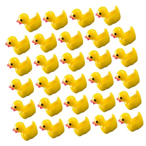 HAWILLOSCH 220 Stück Teiliges Mini Enten aus Robustem Resin Detailreiche Miniaturfiguren für DIY Basteln Garten Aquarium und Landschaftsdekoration Kreative Mikro Bonsai Figuren für Heim und von HAWILLOSCH