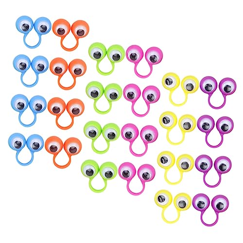 HAWILLOSCH 24Stücke Augen Fingerpuppen Augapfelringe aus Interaktives für Rollenspiele Kreative Spiele und Lernaktivitäten Party HAWILLOSCH 24Stücke Augen Fingerpuppen Augapfelringe aus Interaktives für Rollenspiele Kreative Spiele und Lernaktivitäten Party von HAWILLOSCH