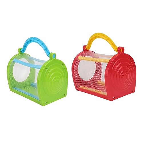 HAWILLOSCH Handheld-insektenkäfig-beobachtungsbox-Set Tragbares Insektenhaus für Schmetterlinge Libellen Leicht Kompakt HAWILLOSCH Handheld-insektenkäfig-beobachtungsbox-Set Tragbares Insektenhaus für Schmetterlinge Libellen Leicht Kompakt von HAWILLOSCH