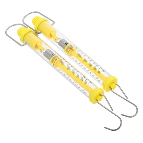 HAWILLOSCH 2stücke Tubular Spring Scale Präzise Messung Für Physik Experimente Tragbar Und Handlich Als Lehrmittel Im Klassenzimmer Vielseitig Einsetzbar Wissenschaft Und Mechanik HAWILLOSCH 2stücke Tubular Spring Scale Präzise Messung Für Physik Experimente Tragbar Und Handlich Als Lehrmittel Im Klassenzimmer Vielseitig Einsetzbar Wissenschaft Und Mechanik von HAWILLOSCH