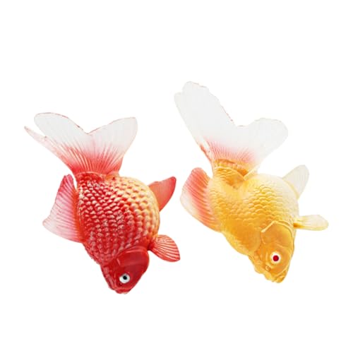 HAWILLOSCH 2Pcs Simulation Fisch Modell Aquarium Dekoration Lebensechte Kunststoff Fisch Figur HAWILLOSCH 2Pcs Simulation Fisch Modell Aquarium Dekoration Lebensechte Kunststoff Fisch Figur von HAWILLOSCH