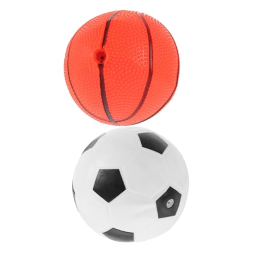 HAWILLOSCH 2Stücke Hüpfbälle für Bouncy Basketball und Fußball für Innen und Außenaktivitäten Sicher und Langlebig Kleine Hände und Gruppenspiele HAWILLOSCH 2Stücke Hüpfbälle für Bouncy Basketball und Fußball für Innen und Außenaktivitäten Sicher und Langlebig Kleine Hände und Gruppenspiele von HAWILLOSCH