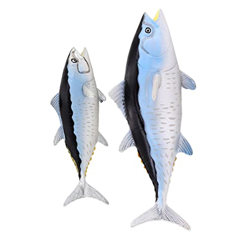 HAWILLOSCH 2Stücke Simulation Meerestiermodell Ozeanmodell für Kognitives Lernen mit Dekorativem Fischdesign für Kreative und Sammlungen HAWILLOSCH 2Stücke Simulation Meerestiermodell Ozeanmodell für Kognitives Lernen mit Dekorativem Fischdesign für Kreative und Sammlungen von HAWILLOSCH