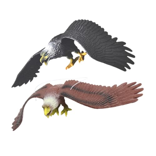 HAWILLOSCH 2pcs Realistic Eagle Model Toys Simulation Eagle Figuren Vogelmodell Ausbalancieren Adlerspielzeug Ausbalancieren HAWILLOSCH 2pcs Realistic Eagle Model Toys Simulation Eagle Figuren Vogelmodell Ausbalancieren Adlerspielzeug Ausbalancieren von HAWILLOSCH