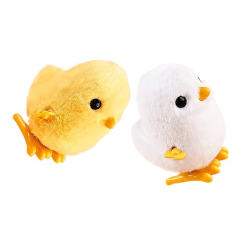 HAWILLOSCH 2st Plüsch Küken Cartoon- Zum Aufziehen Aufziehspielzeug Im Tierdesign Tierisches Uhrwerk Simulation Aufziehspielzeug Tierisches Uhrwerkspielzeug PVC HAWILLOSCH 2st Plüsch Küken Cartoon- Zum Aufziehen Aufziehspielzeug Im Tierdesign Tierisches Uhrwerk Simulation Aufziehspielzeug Tierisches Uhrwerkspielzeug PVC von HAWILLOSCH