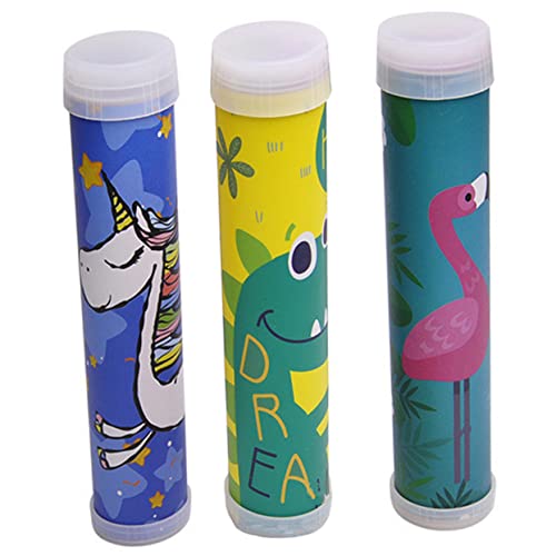 HAWILLOSCH 3 Sätze Kaleidoskop-materialpaket Kaleidoskop- Kaleidoskop Für Erwachsene DIY Kaleidoscope Kit DIY Kaleidoscope Making Kit Kaleidoskop-gastgeschenke Bastelset Plastik von HAWILLOSCH