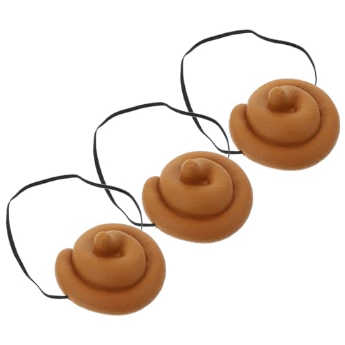 HAWILLOSCH 3 Stück Lustiger Poop Hut aus Robustem PVC Leichte Party Kopfbedeckung in Einzigartiger Häufchenform als Foto Requisite für Halloween Cosplay und Geburtstagsfeiern HAWILLOSCH 3 Stück Lustiger Poop Hut aus Robustem PVC Leichte Party Kopfbedeckung in Einzigartiger Häufchenform als Foto Requisite für Halloween Cosplay und Geburtstagsfeiern von HAWILLOSCH