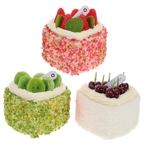 HAWILLOSCH 3 Teiliges Kuchenmodell Obstkorb Künstliche Lebensmittel Requisiten Künstlicher Kuchen Für Fotoshootings Realistische Künstliche Desserts Lebensmittelmodell Kuchen HAWILLOSCH 3 Teiliges Kuchenmodell Obstkorb Künstliche Lebensmittel Requisiten Künstlicher Kuchen Für Fotoshootings Realistische Künstliche Desserts Lebensmittelmodell Kuchen von HAWILLOSCH