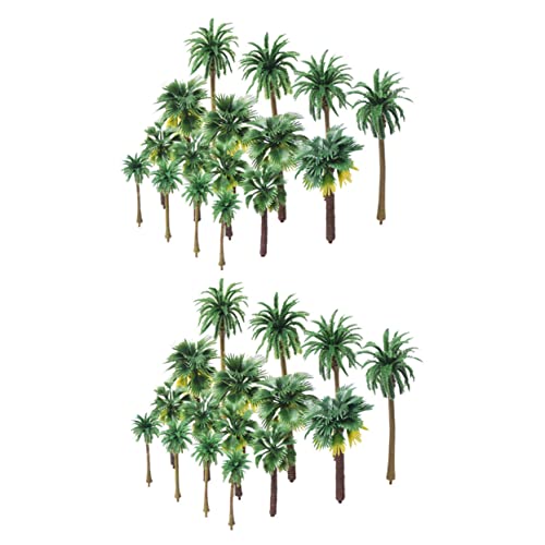 HAWILLOSCH 36 Stück Modellbaum-Set Miniaturbäume Kleine Bäume Landschaftsdekoration Baummodell Mini -Baum Mini-Sandtisch-Pflanzenmodell Bäume für die Modelleisenbahn gefälschter Baum Plastik HAWILLOSCH 36 Stück Modellbaum-Set Miniaturbäume Kleine Bäume Landschaftsdekoration Baummodell Mini -Baum Mini-Sandtisch-Pflanzenmodell Bäume für die Modelleisenbahn gefälschter Baum Plastik von HAWILLOSCH