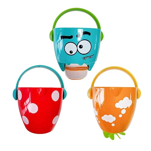 HAWILLOSCH 3Stücke Badespielzeug für Teiliges Wasserspielzeug Eimer Sicheres und Badespielzeug für Spaß Beim Duschen Wasser für Kleinkinder HAWILLOSCH 3Stücke Badespielzeug für Teiliges Wasserspielzeug Eimer Sicheres und Badespielzeug für Spaß Beim Duschen Wasser für Kleinkinder von HAWILLOSCH