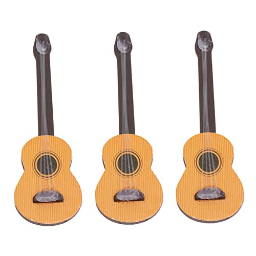HAWILLOSCH 3Stücke Gitarrenmodell aus Hochwertigem Naturholz Tischdekoration oder Kreatives für Musikinstrumentenliebhaber Realistische Miniaturszene HAWILLOSCH 3Stücke Gitarrenmodell aus Hochwertigem Naturholz Tischdekoration oder Kreatives für Musikinstrumentenliebhaber Realistische Miniaturszene von HAWILLOSCH