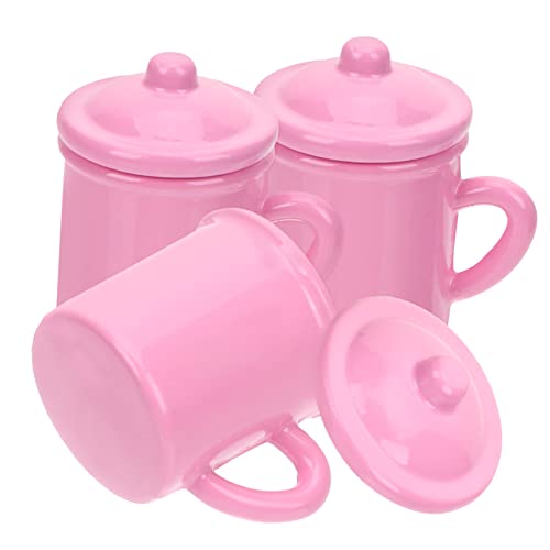 HAWILLOSCH 3Stücke Miniaturbecher Teetassen für Puppenhaus Winzige Wasserbecher für Miniaturhaus Zubehör Kompakt und Leicht für Kreatives HAWILLOSCH 3Stücke Miniaturbecher Teetassen für Puppenhaus Winzige Wasserbecher für Miniaturhaus Zubehör Kompakt und Leicht für Kreatives von HAWILLOSCH
