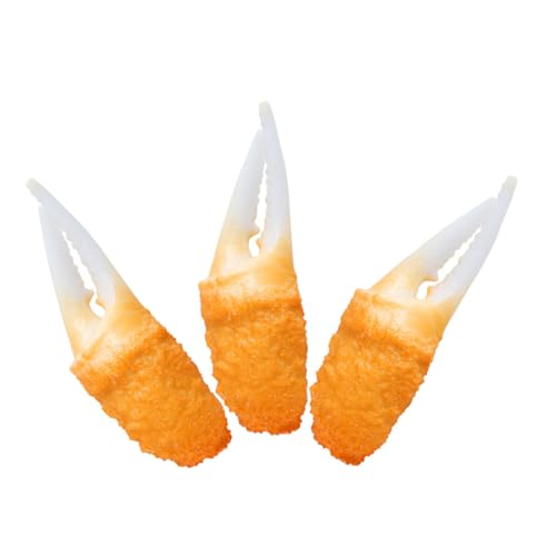 HAWILLOSCH 3pcs Gefälschte Garnelen Modell Spielzeug PVC Simulation Für Restaurant Küche HAWILLOSCH 3pcs Gefälschte Garnelen Modell Spielzeug PVC Simulation Für Restaurant Küche von HAWILLOSCH