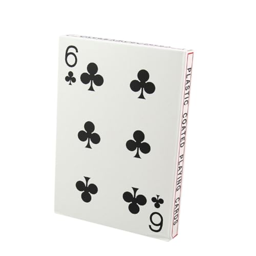 HAWILLOSCH Große Pokerkarten 4X Spielkarten in normaler Größe Material ideal für Familienspaß HAWILLOSCH Große Pokerkarten 4X Spielkarten in normaler Größe Material ideal für Familienspaß von HAWILLOSCH